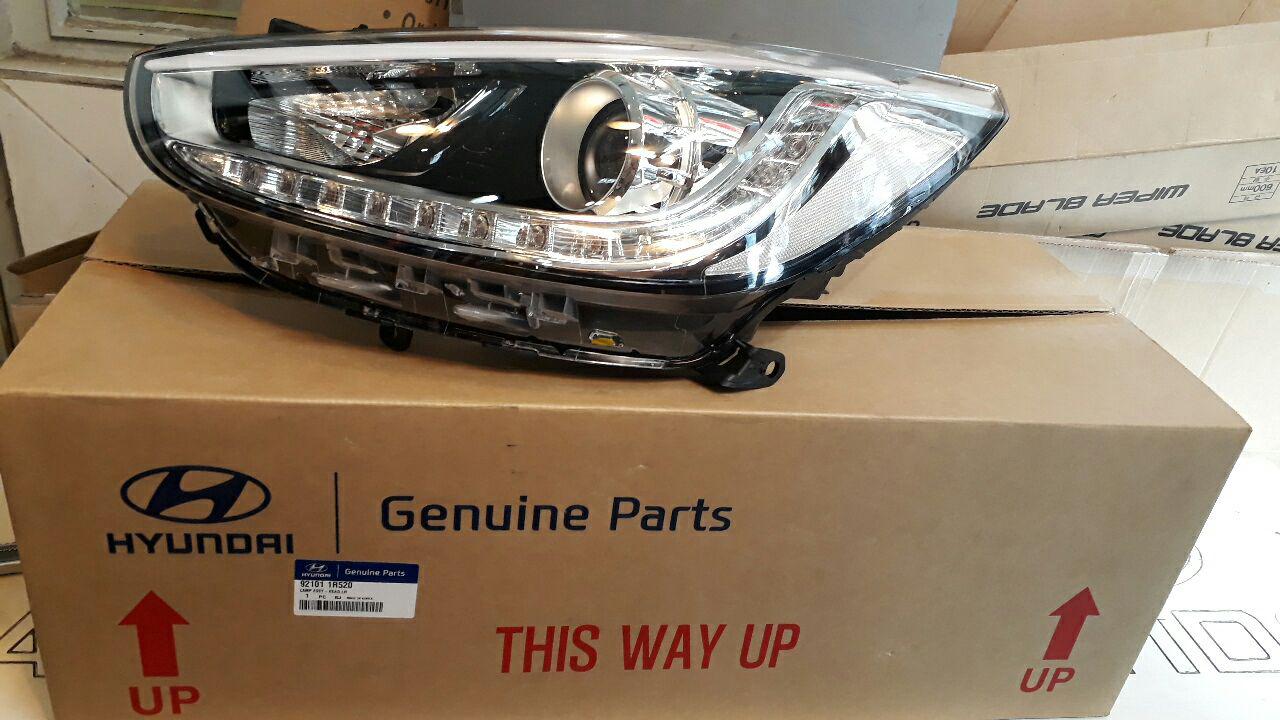 چراغ جلو چپ هیوندایی اکسنت مدل ۲۰۱۵ به بالا اصلی فابریک جینیون پارت-921011R520